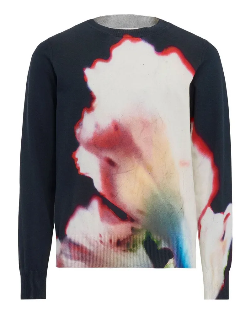 Alexander McQueen Rundhalspullover - Bunt Bunt