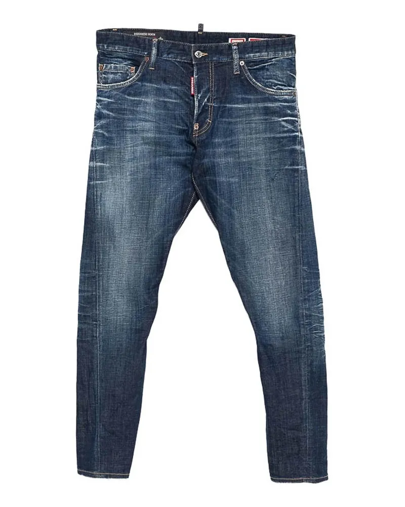 Dsquared2 Straight Leg Jeans - Blau Blau