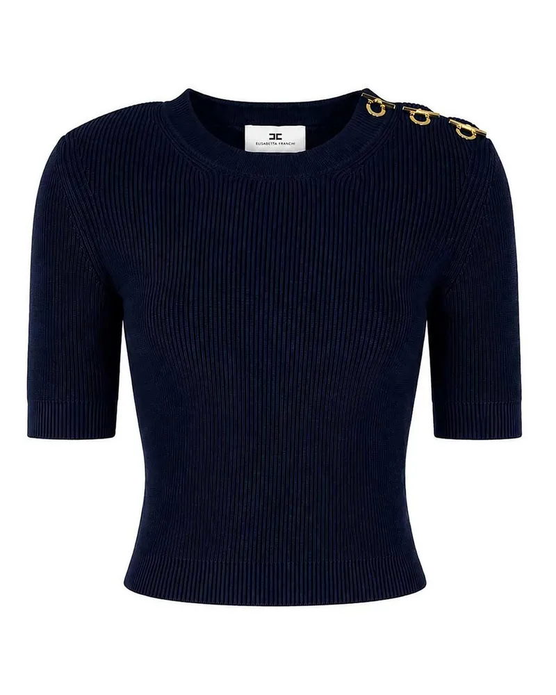Elisabetta Franchi Top - Blau Blau
