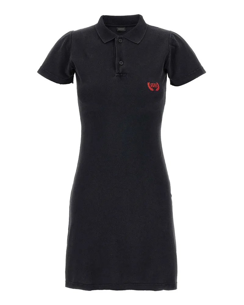 Balenciaga Knielanges Kleid - Schwarz Schwarz