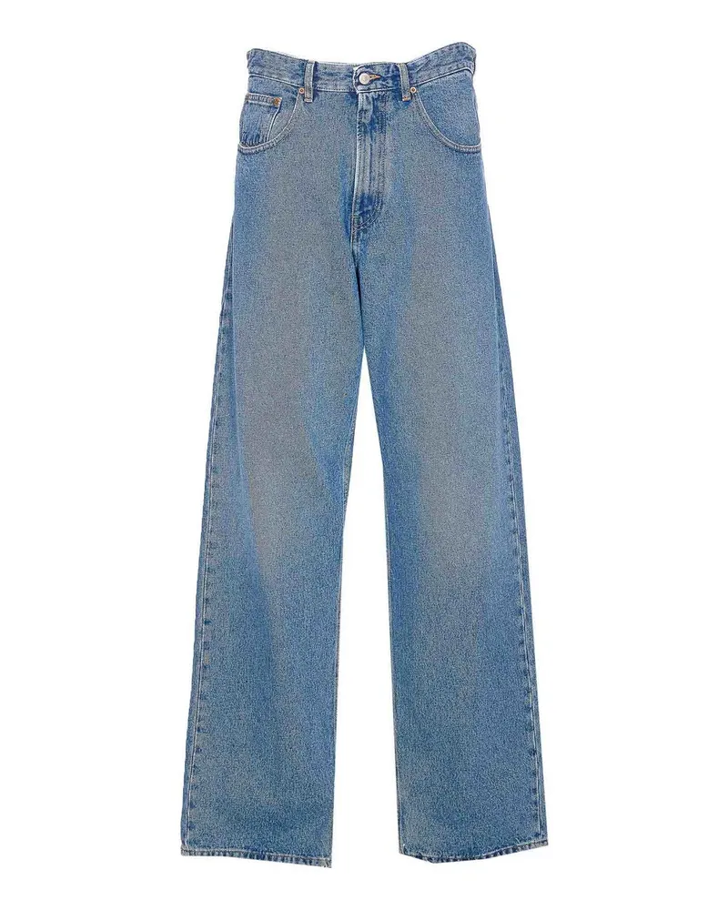 Maison Margiela Bootcut Jeans - Blau Blau