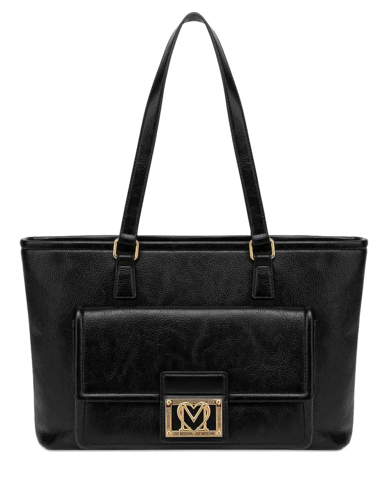 Moschino Shopper - Schwarz Schwarz