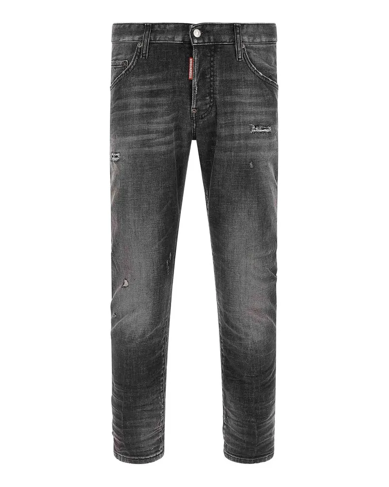 Dsquared2 Straight Leg Jeans - Grau Grau