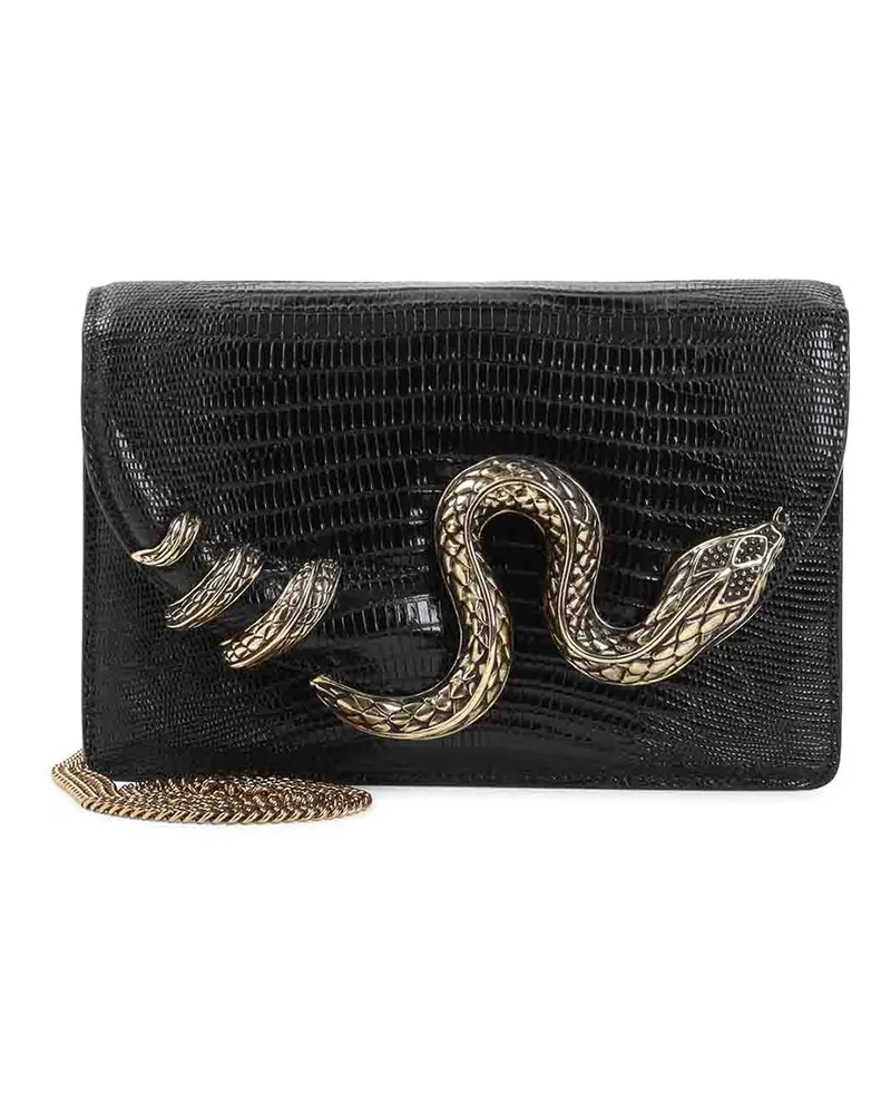 Roberto Cavalli Schultertasche - Schwarz Schwarz