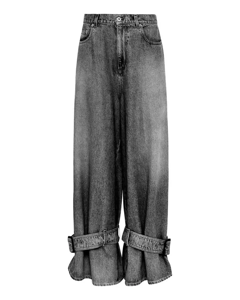 J.W.Anderson J. W. Anderson Straight Leg Jeans - Grau Grau