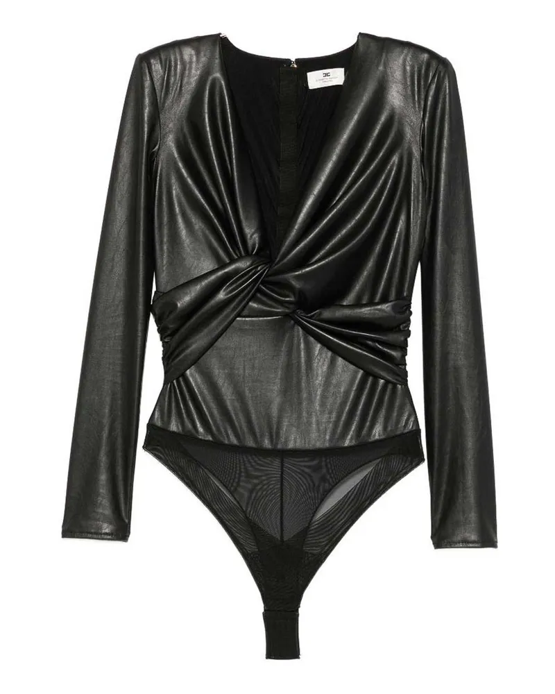 Elisabetta Franchi Top - Schwarz Schwarz