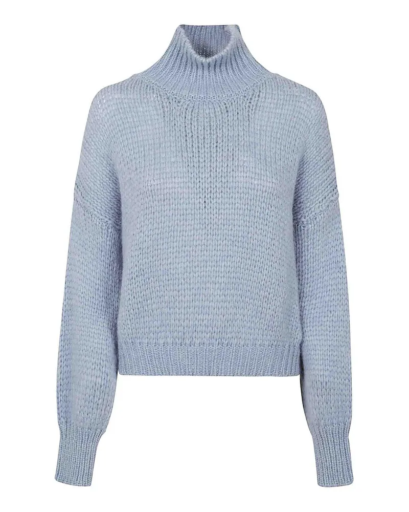 Roberto Collina Rollkragenpullover - Hellblau Hellblau