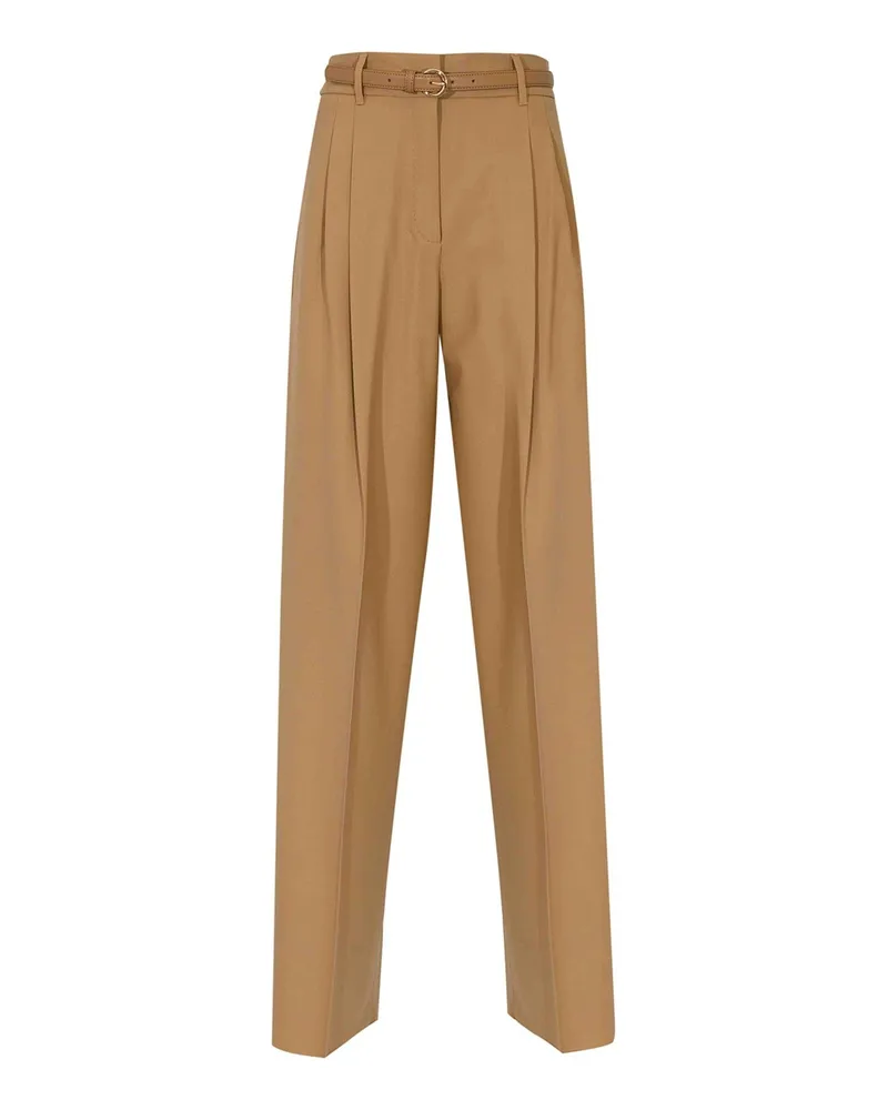Max Mara Casual Hose - Camel Camel