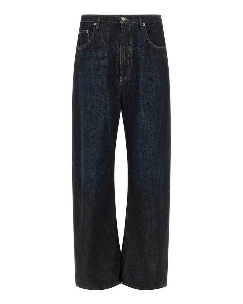 Maison Margiela Straight Leg Jeans - Blau Blau