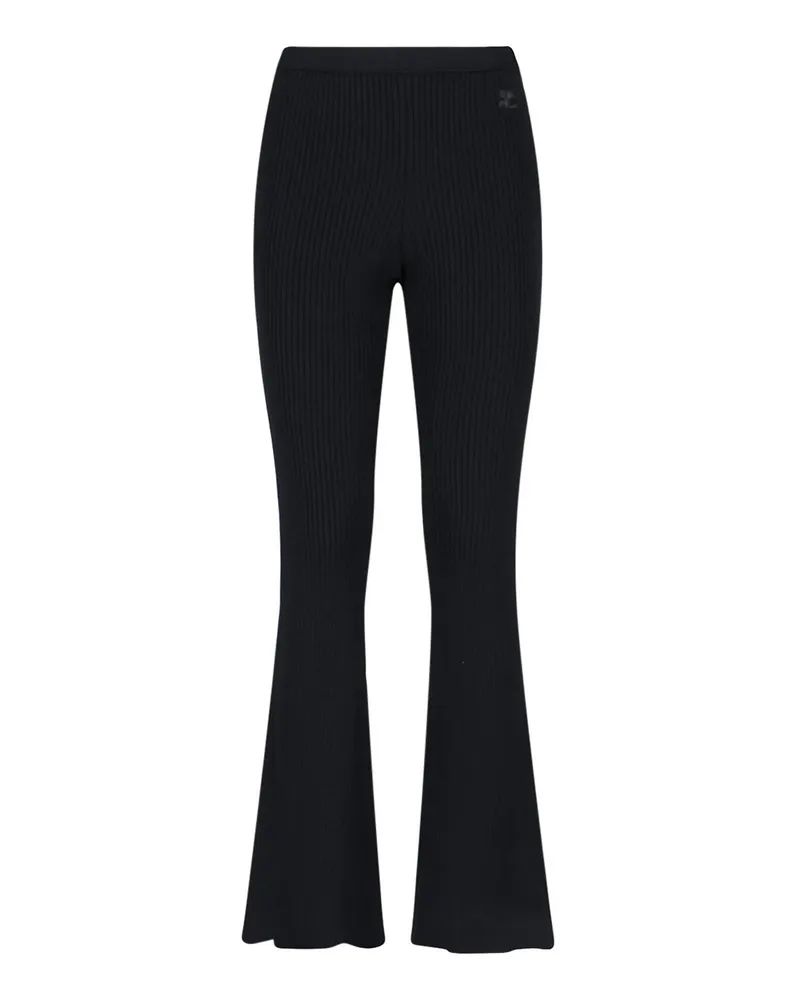 Courrèges Casual Hose - Schwarz Schwarz