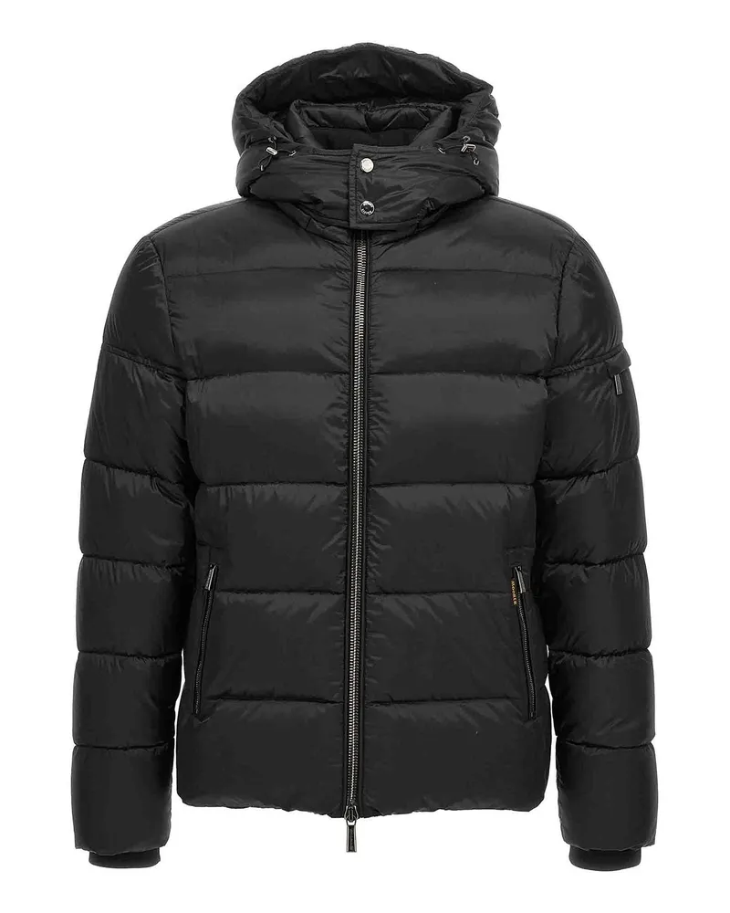 MOORER Bomberjacke - Schwarz Schwarz