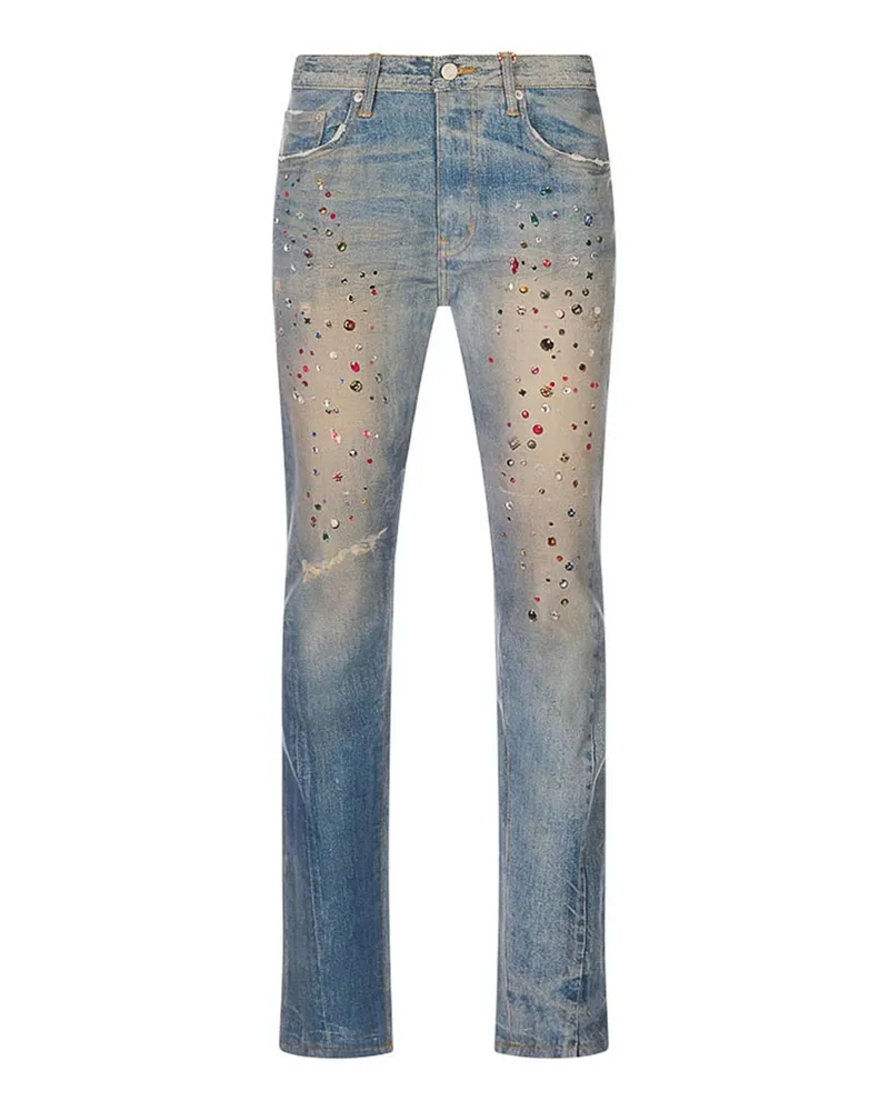 PURPLE BRAND Skinny Jeans - Blau Blau