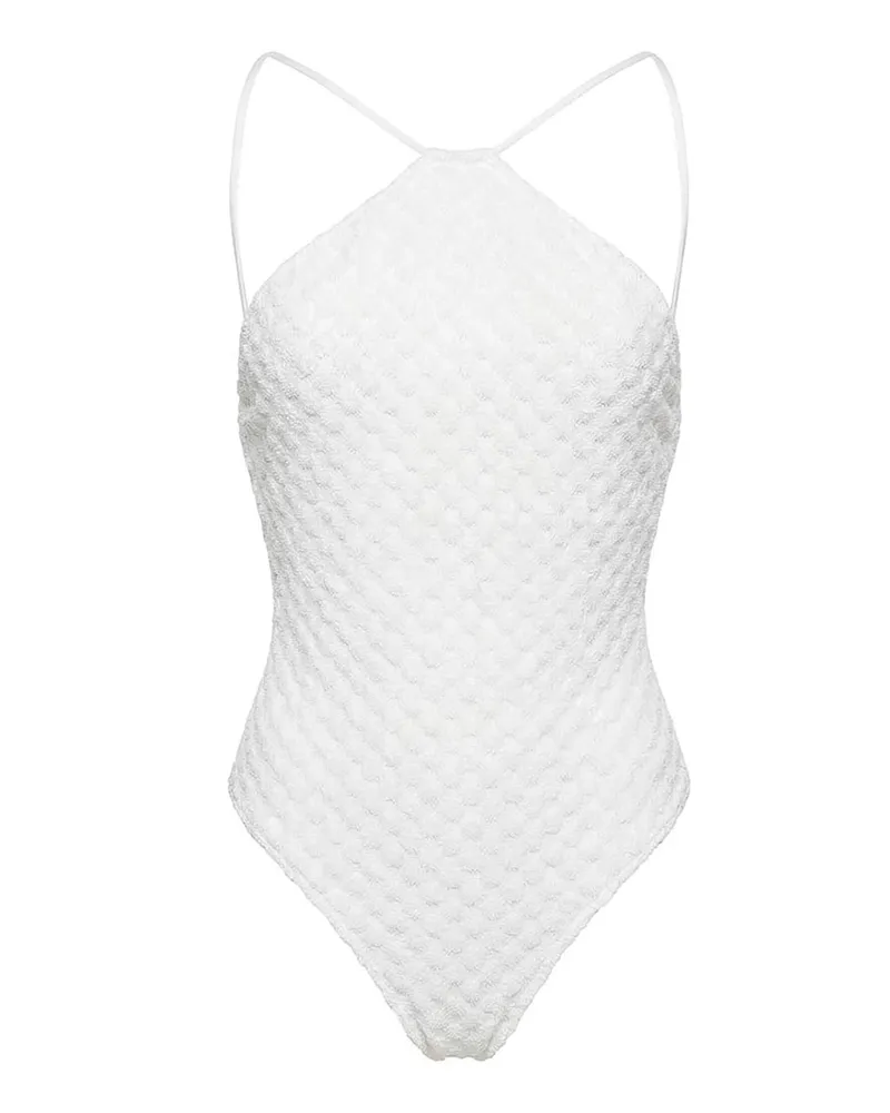 Missoni Badeanzug - Weiß Weiß