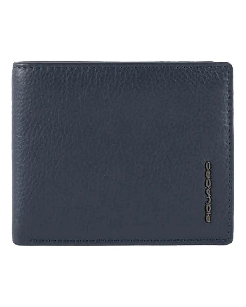 Piquadro Portemonnaie - Blau Blau