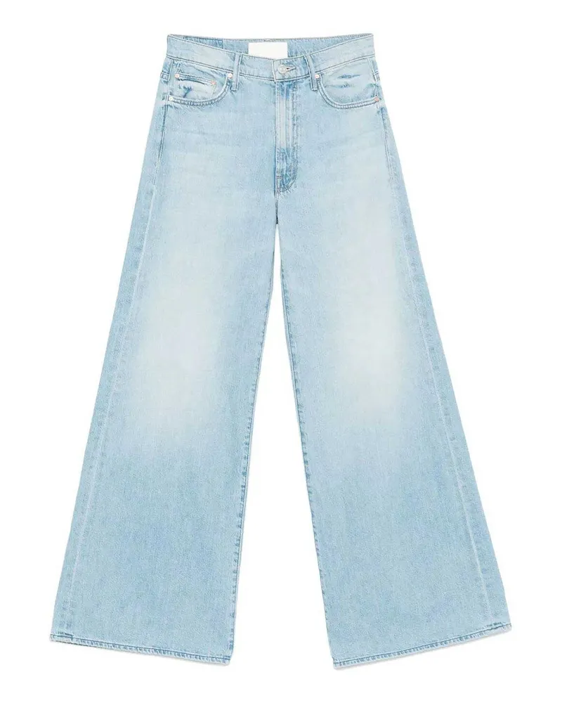 Mother Schlagjeans - Helles Jeansblau Helles