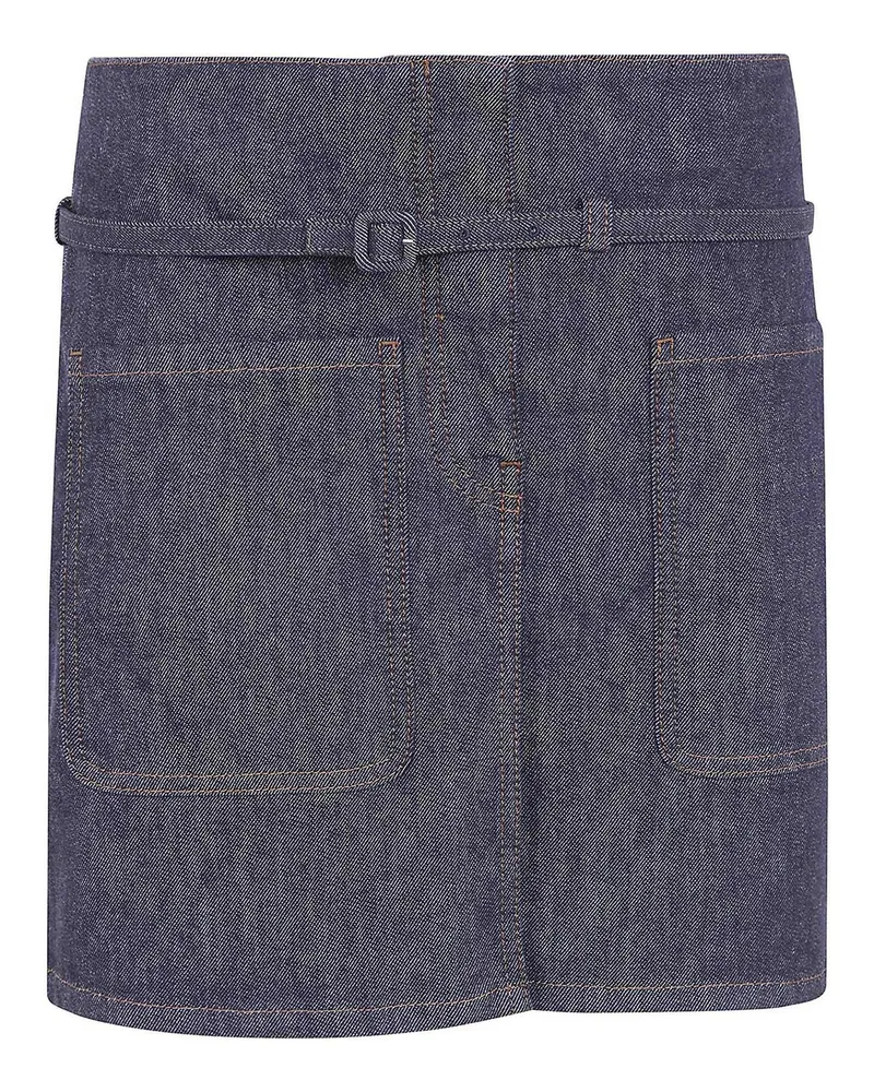 Courrèges Minirock - Grau Grau
