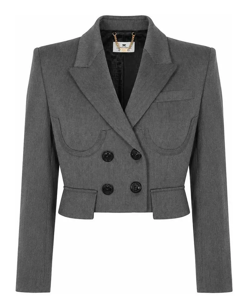 Elisabetta Franchi Blazer - Grau Grau
