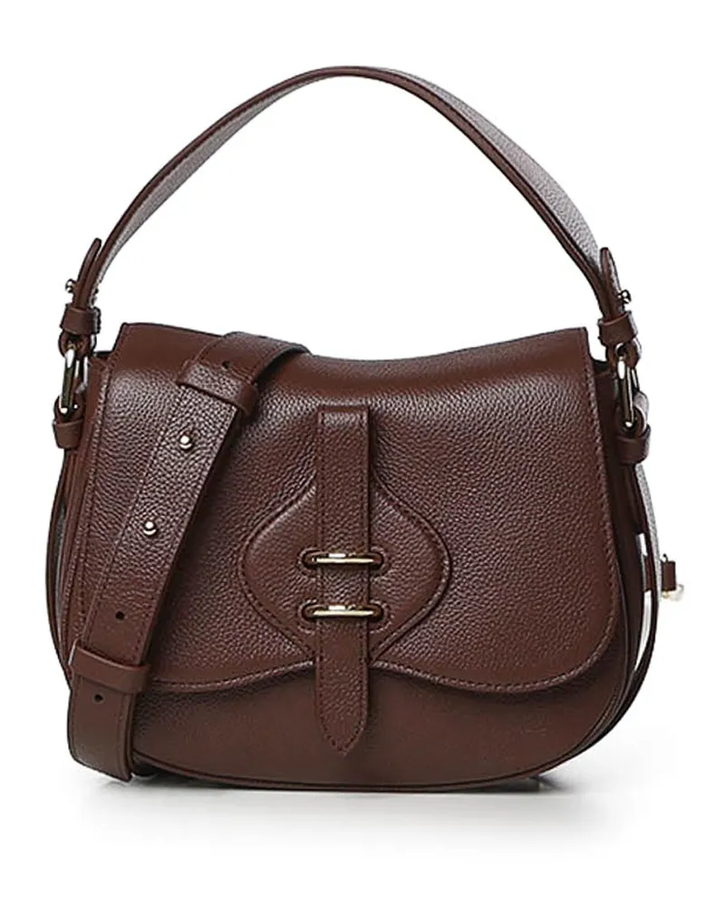 Coccinelle Schultertasche - Dunkelrot Dunkelrot