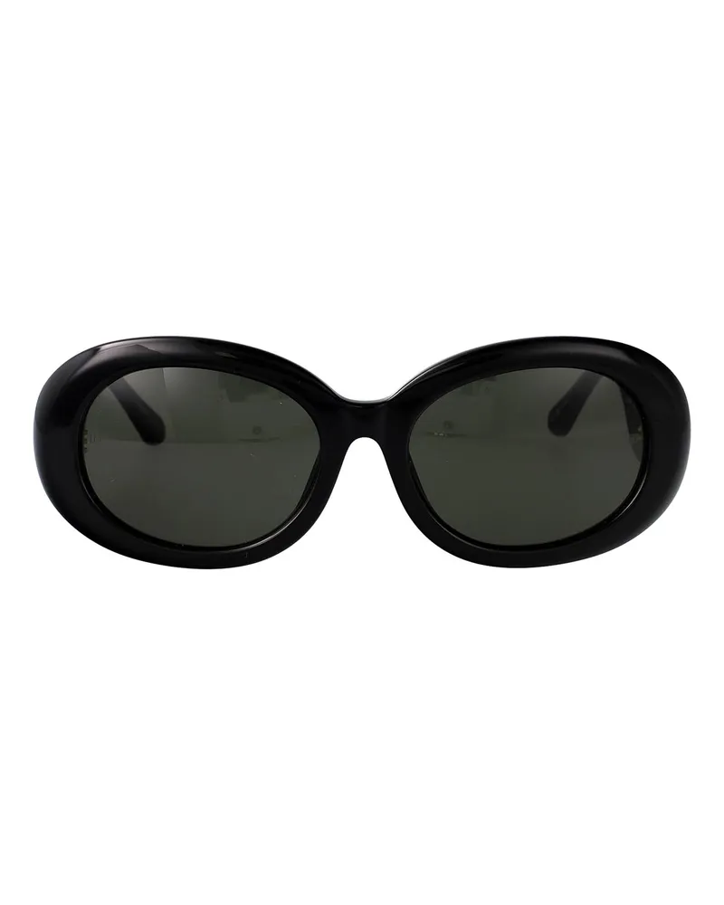 Linda Farrow Sonnenbrille - Schwarz Schwarz