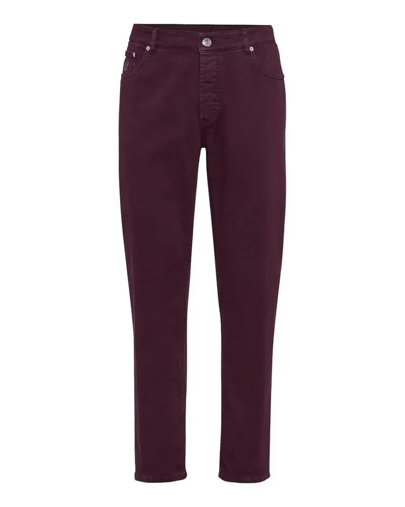 Brunello Cucinelli Straight Leg Jeans Dunkles