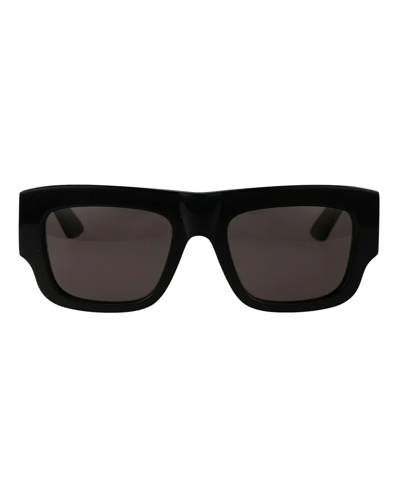 Alexander McQueen Sonnenbrille - Schwarz Schwarz