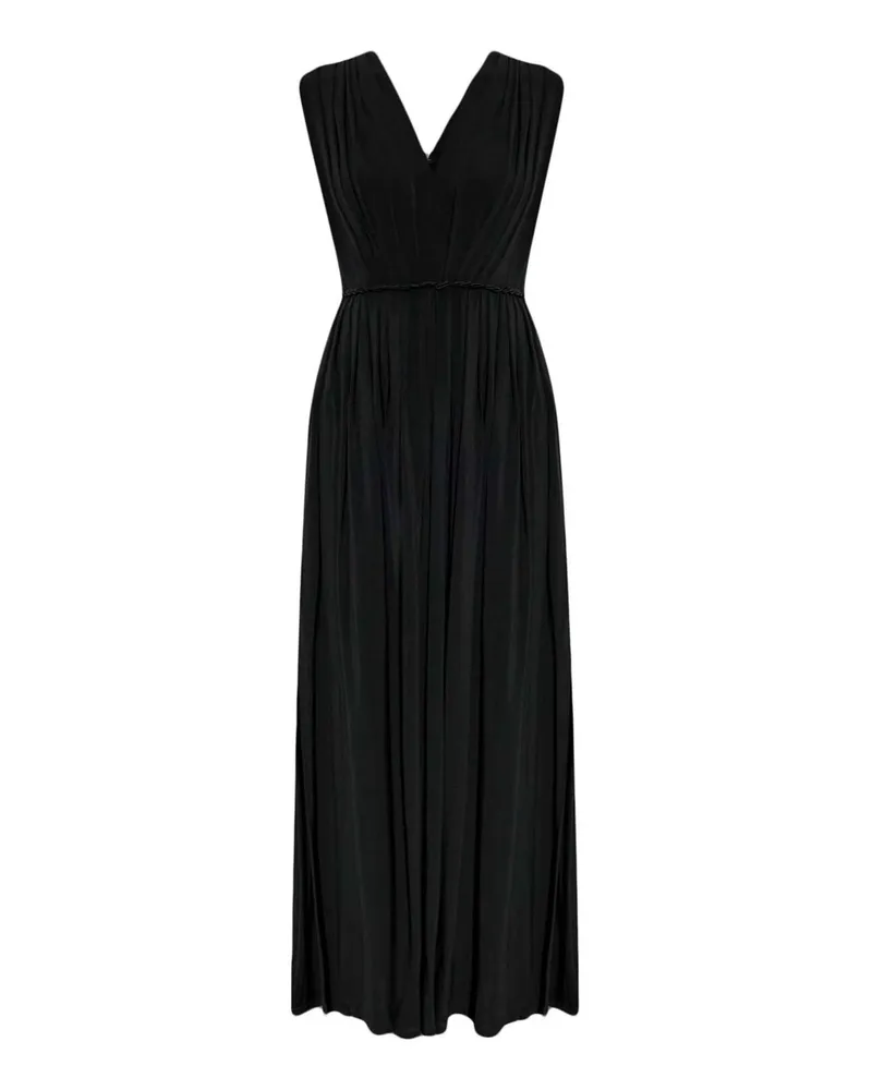 Max Mara Knielanges Kleid - Braun Braun