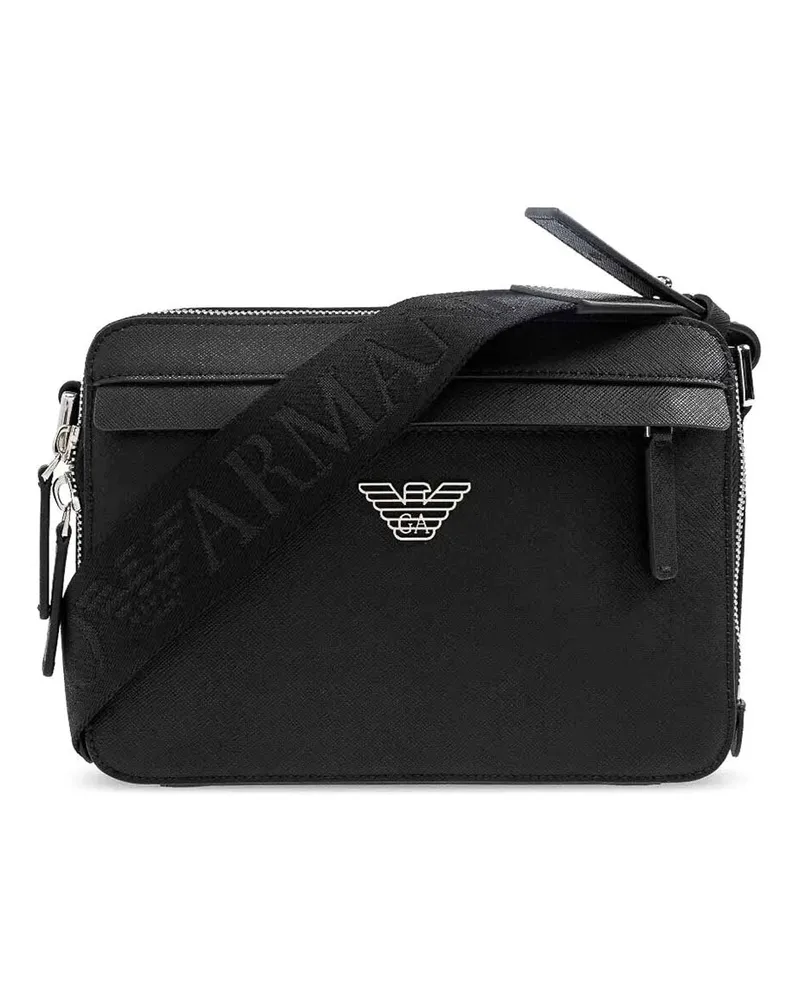 Emporio Armani Umhängetasche - Schwarz Schwarz