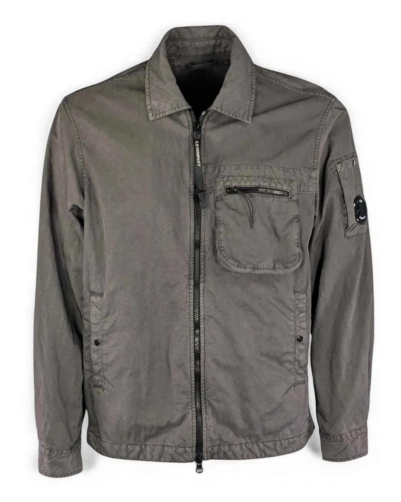 C.P. Company C. P. Company Knielanger Mantel - Grau Grau