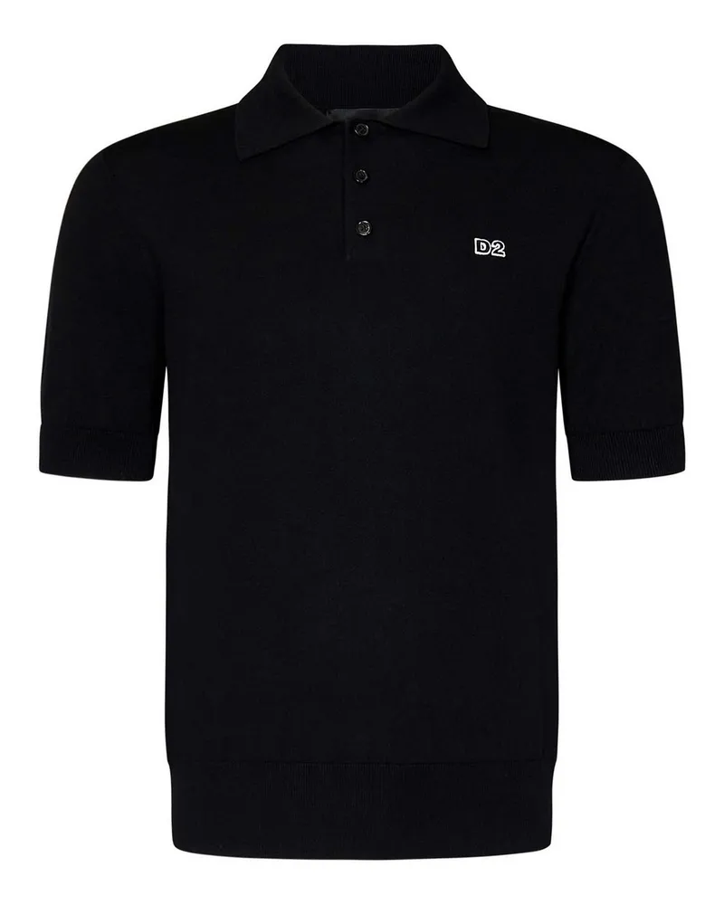 Dsquared2 Poloshirt - Schwarz Schwarz