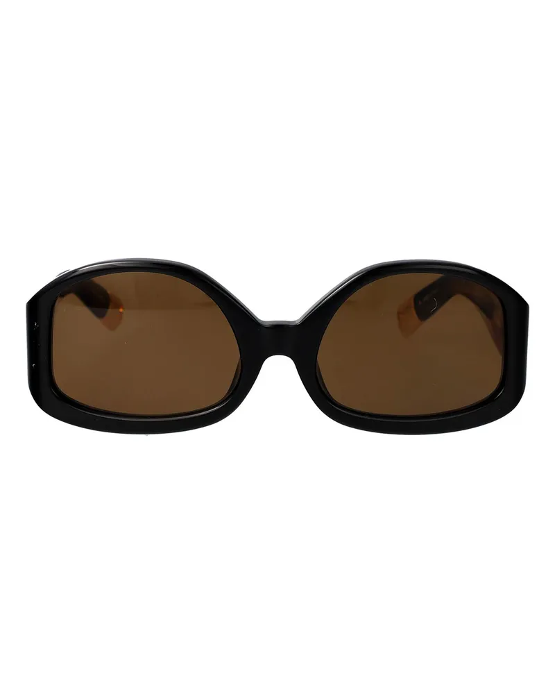 Jacquemus Sonnenbrille - Schwarz Schwarz