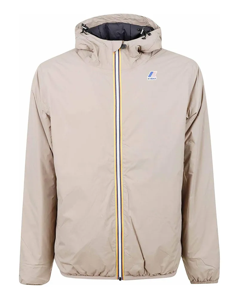 K-Way Knielanger Mantel - Beige Beige