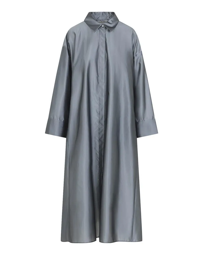 Max Mara Knielanges Kleid - Blau Blau