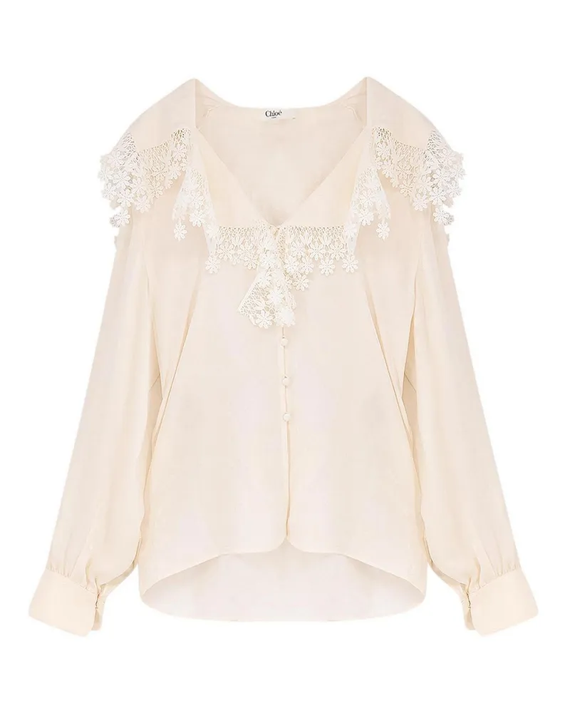 Chloé Hemd - Weiß Weiß
