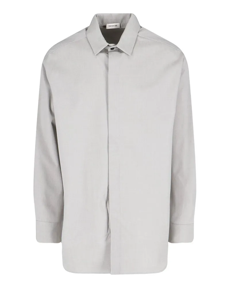 Fear of God Hemd - Grau Grau