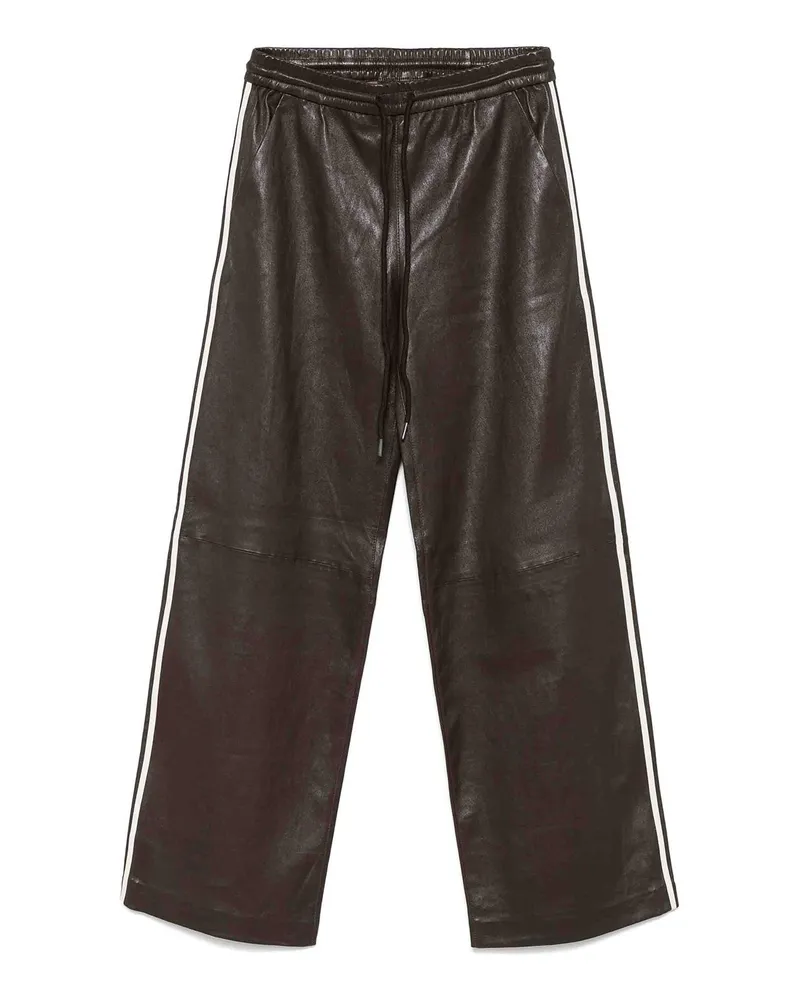 SPRWMN Casual Hose - Weiß Braun