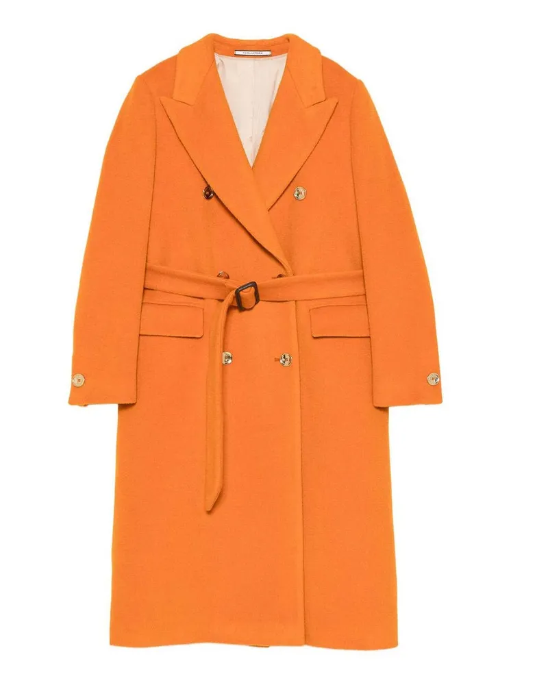 Tagliatore Knielanger Mantel - Orange Orange