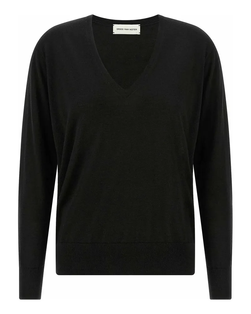 Dries van Noten Cardigan - Schwarz Schwarz