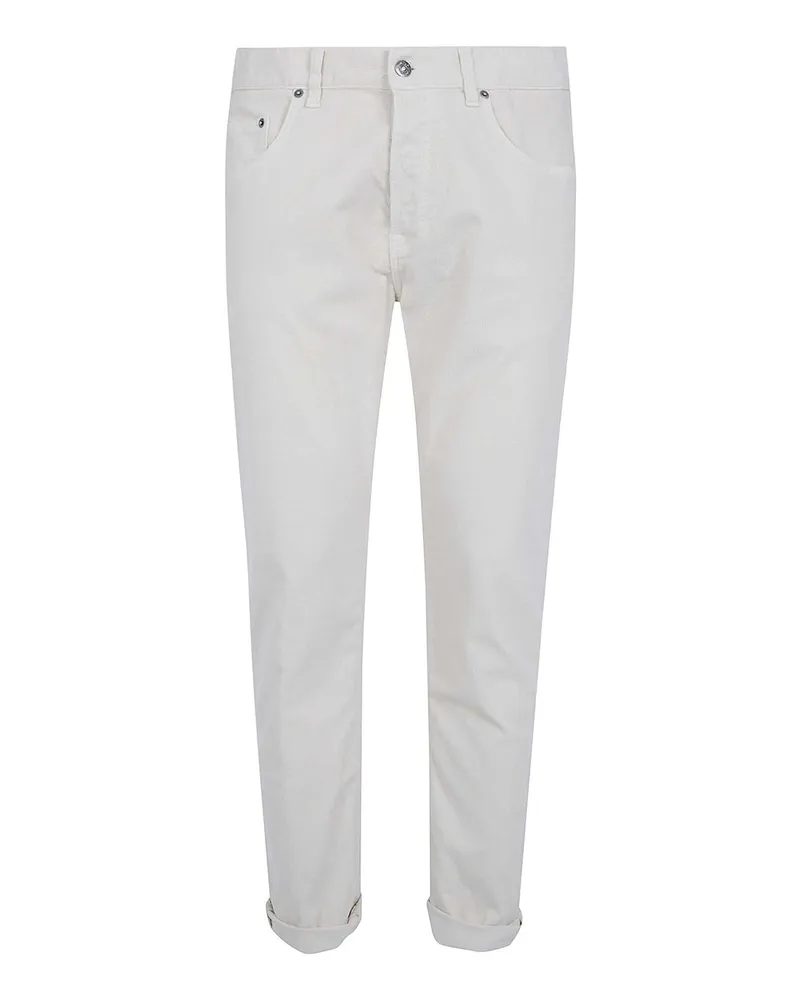 Dondup Straight Leg Jeans - Weiß Weiß