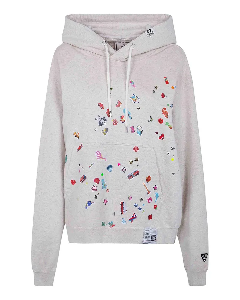 MIHARAYASUHIRO Sweatshirt - Weiß Weiß