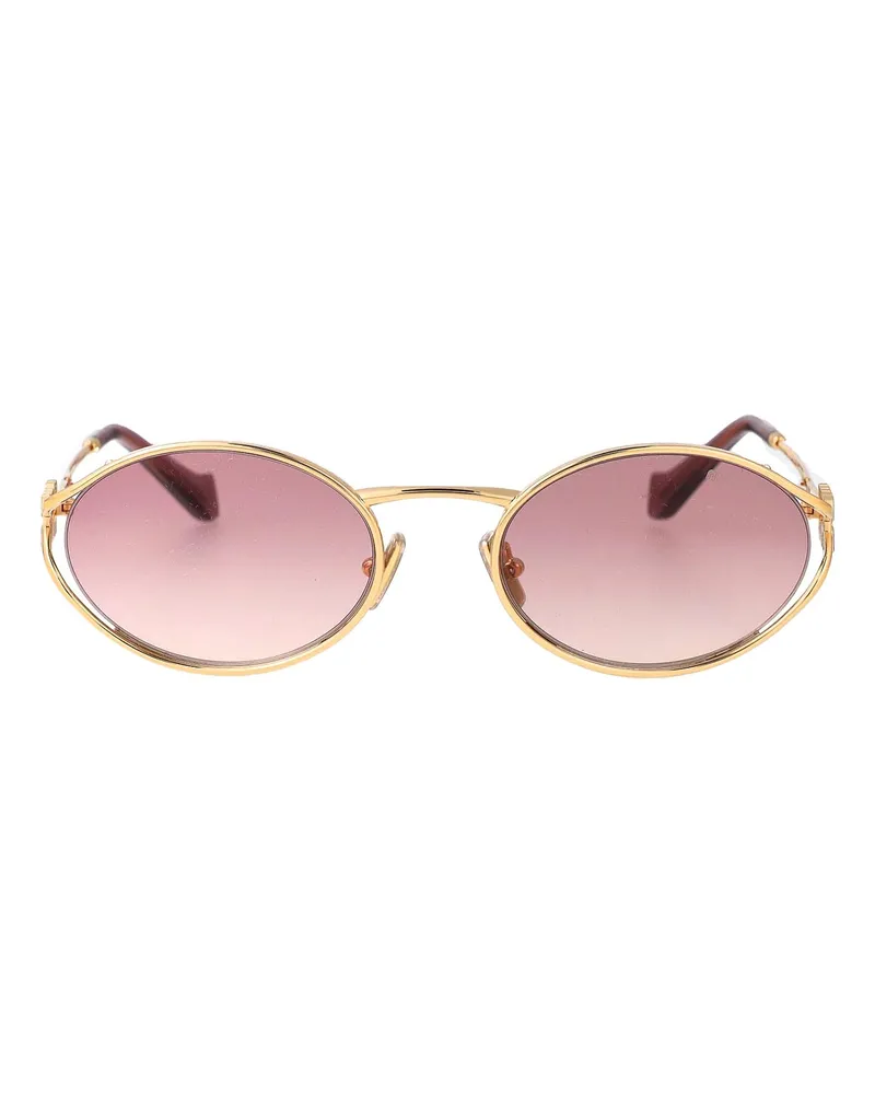 Miu Miu Sonnenbrille - Gold Gold