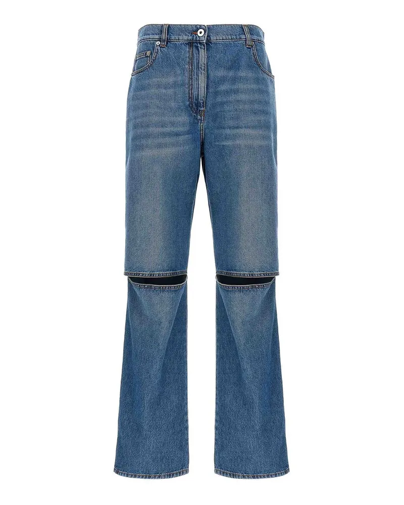 J.W.Anderson J. W. Anderson Straight Leg Jeans - Blau Blau