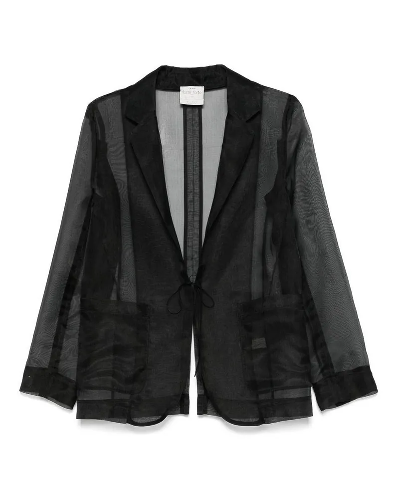forte_forte Blazer - Schwarz Schwarz