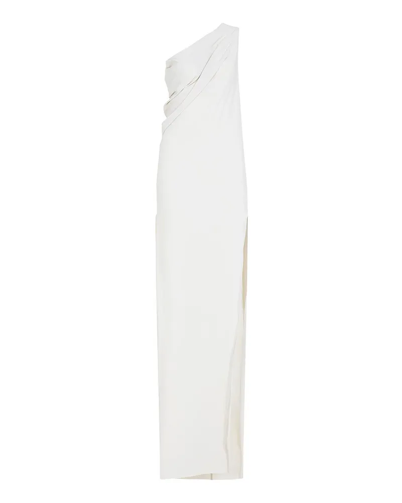 Rick Owens Knielanges Kleid - Weiß Weiß