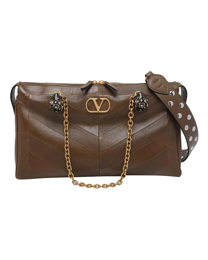 Valentino Garavani Schultertasche - Braun Braun