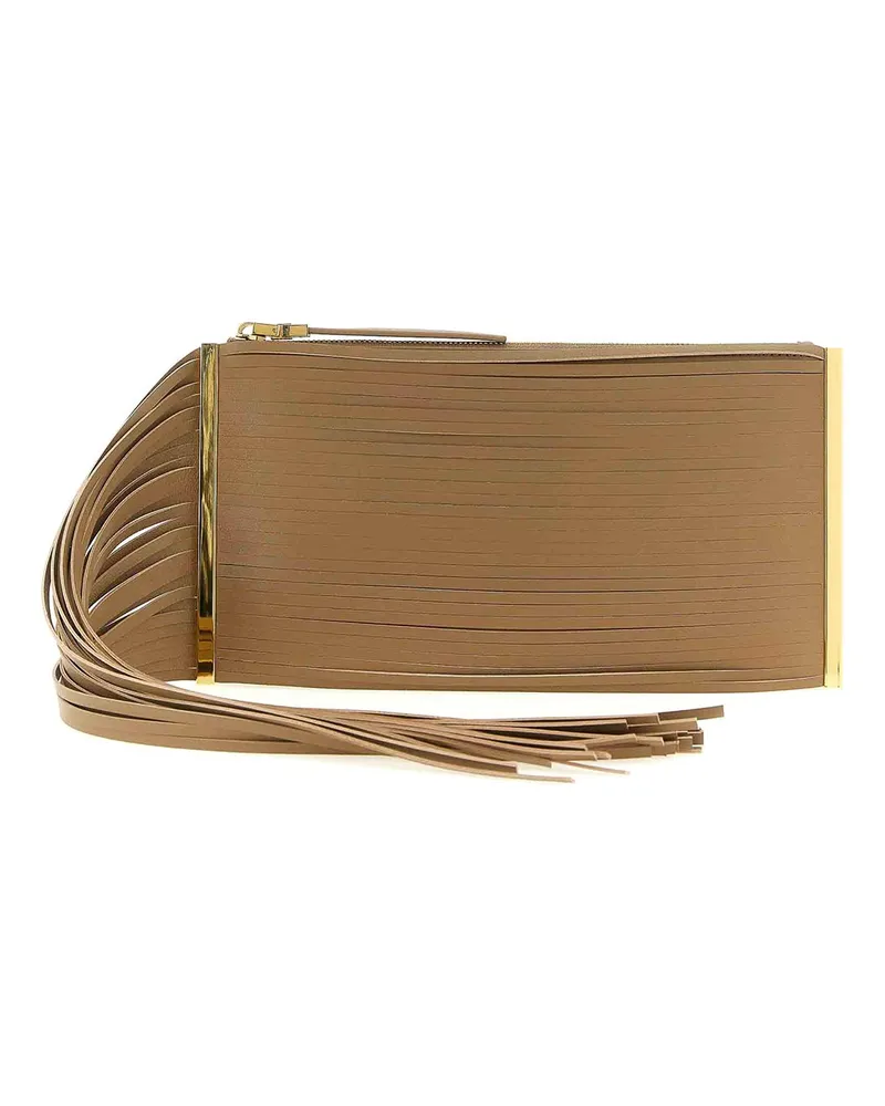 Elisabetta Franchi Clutch - Beige Beige