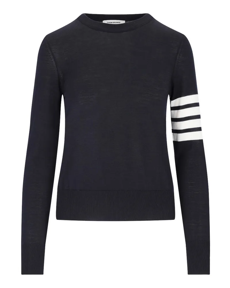 Thom Browne U-Boot-Pullover - Blau Blau
