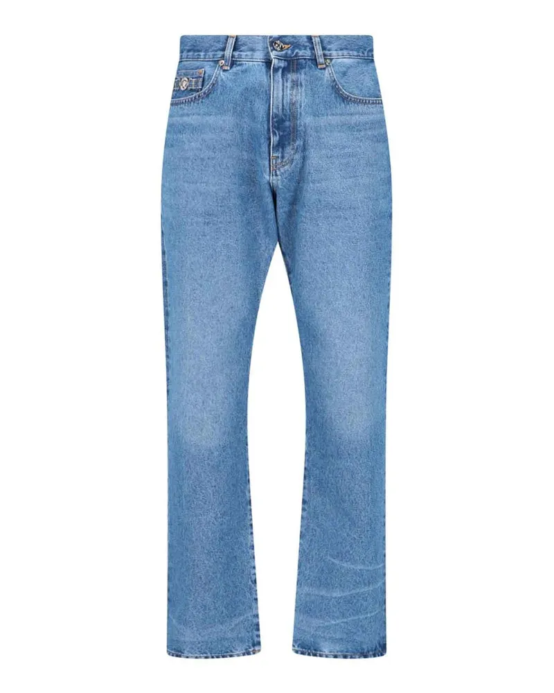 Versace Schlagjeans - Blau Blau