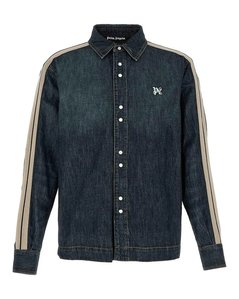 Palm Angels Hemd - Blau Blau