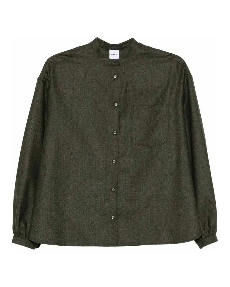 ASPESI Hemd - Dunkelgrün Dunkelgrün