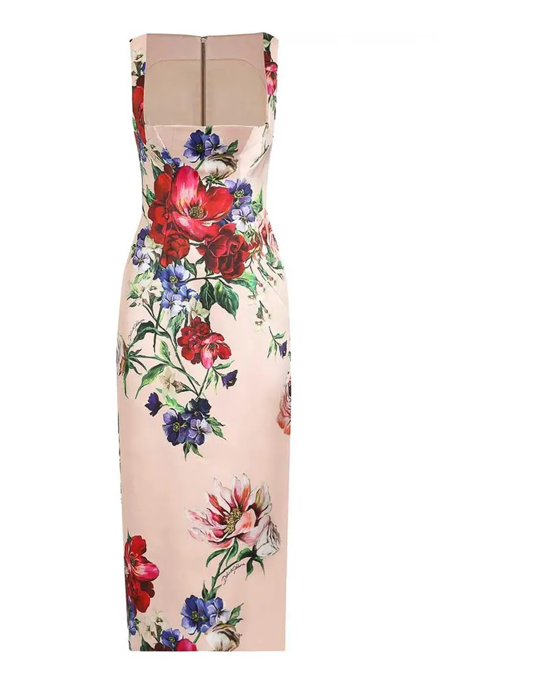 Dolce & Gabbana Knielanges Kleid - Beige Beige